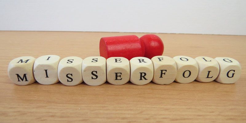 Lehrmeister Misserfolg - Wer mit Niederlagen richtig umgeht, büßt kein Selbstvertrauen ein - Antje Heimsoeth
