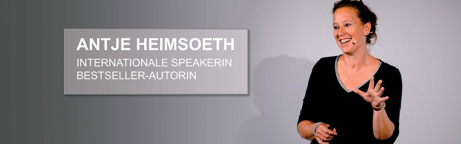 Antje Heimsoeth - Internationale Speakerin - Bestseller-Autorin
