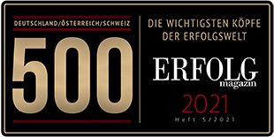 Die Gründerin der Heimsoeth Academy, Antje Heimsoeth, gehört zu den 500 wichtigsten Köpfen der Erfolgswelt! Die Gründerin der Heimsoeth Academy, Antje Heimsoeth, gehört zu den 500 wichtigsten Köpfen der Erfolgswelt!