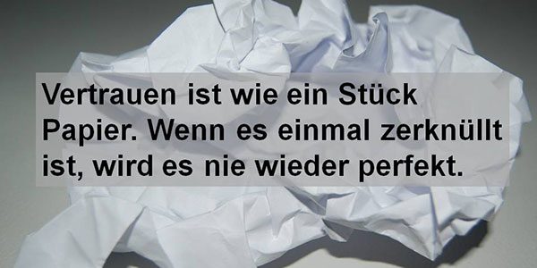 Vertrauen entscheidet