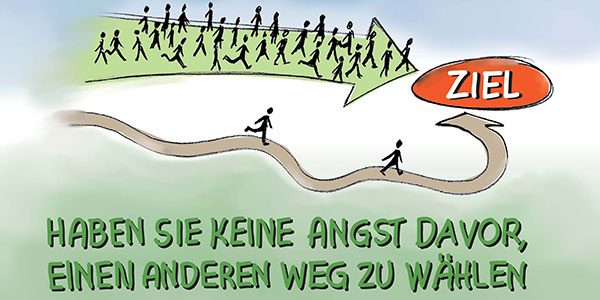 Sie haben positive, interessante Ziele vor Augen